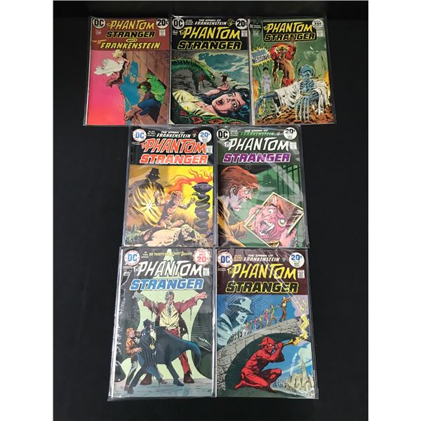 LOT OF 7 THE PHANTOM STRANGER COMICS - DC COMICS
