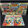 Image 1 : LOT OF 5 THE INHUMANS VERSUS THE BLACK WIDOW COMICS - MARVEL COMICS