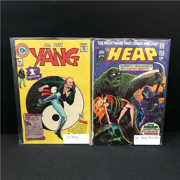 LOT OF 2 MIXED TITLE COMICS BOTH #1'S