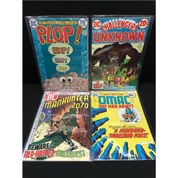 LOT OF 4 MIXED TITLE COMICS - DC COMICS
