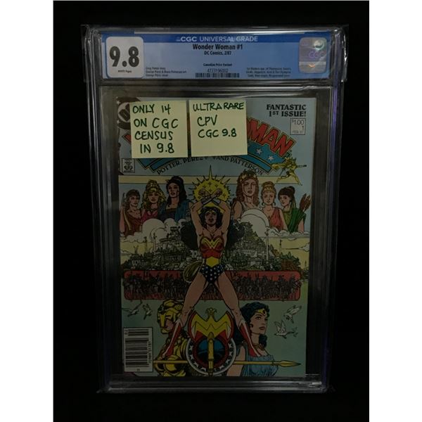 WONDER WOMAN #1 BY DC COMICS - CGC GRADE 9.8