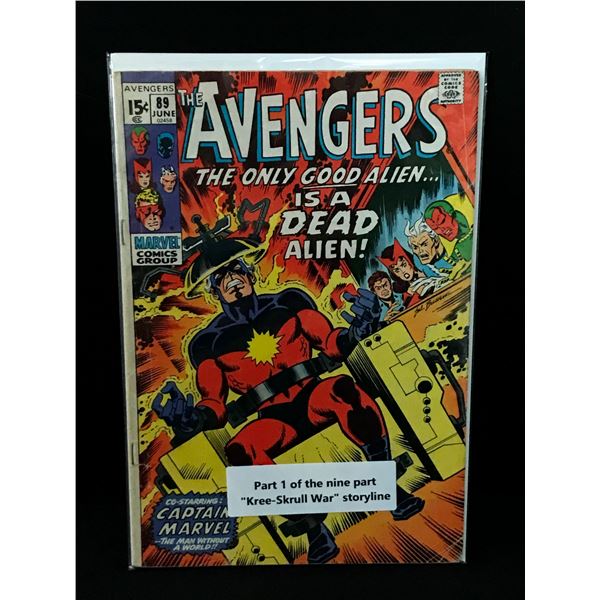 THE AVENGERS #89 - MARVEL COMICS