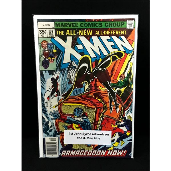 X-MEN #108 1ST JOHN BYRNE ARTWORK - MARVEL COMICS