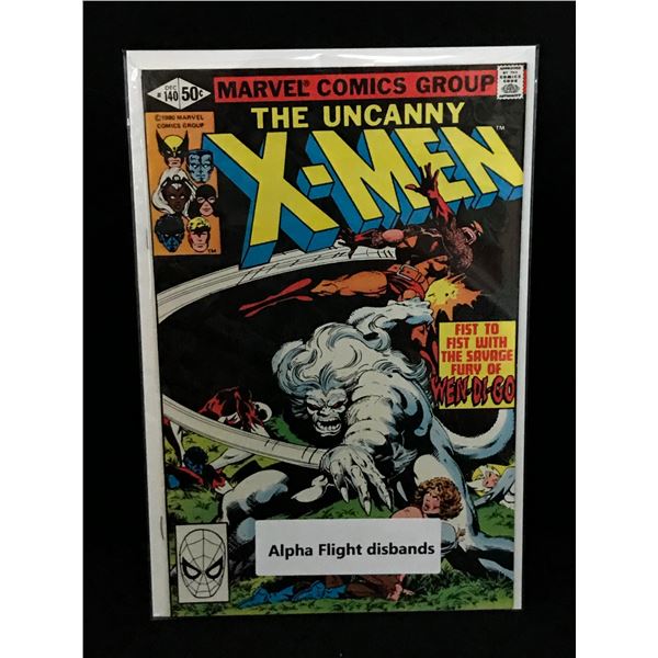 THE UNCANNY X-MEN #140 ALPHA FLIGHT DISBANDS - MARVEL COMICS