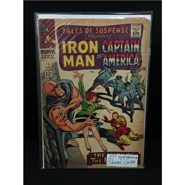 TALES OF SUSPENSE #75 1ST APP SHARON CARTER - MARVEL COMICS