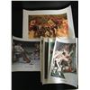 Image 1 : LOT OF VINTAGE HOCKEY PRINTS 10 TOTAL