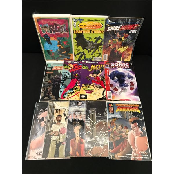 LOT OF 12 MIXED TITLE COMICS - VARIOUS PUBLISHERS