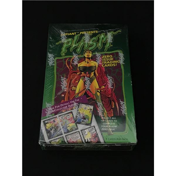 DEFIANT PRESENTS PLASM ZERO SEALED TRADING CARD BOX