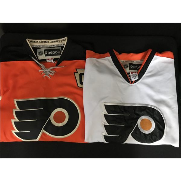 2 PHILADELPHIA FLYERS HOCKEY JERSEYS (GIROUX)