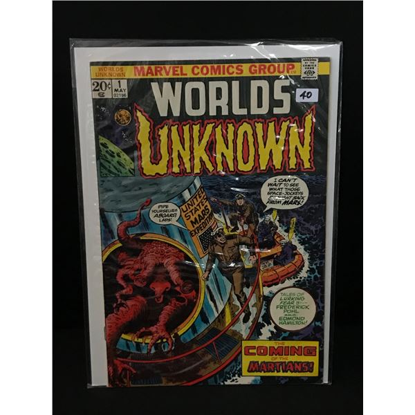 WORLDS UNKNOWN #1 - MARVEL COMICS