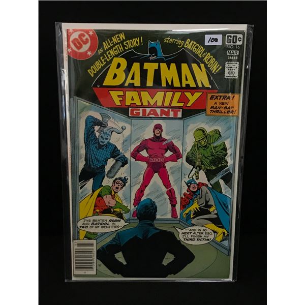 BATMAN FAMILY GIANT ISSUE #16 - DC COMICS