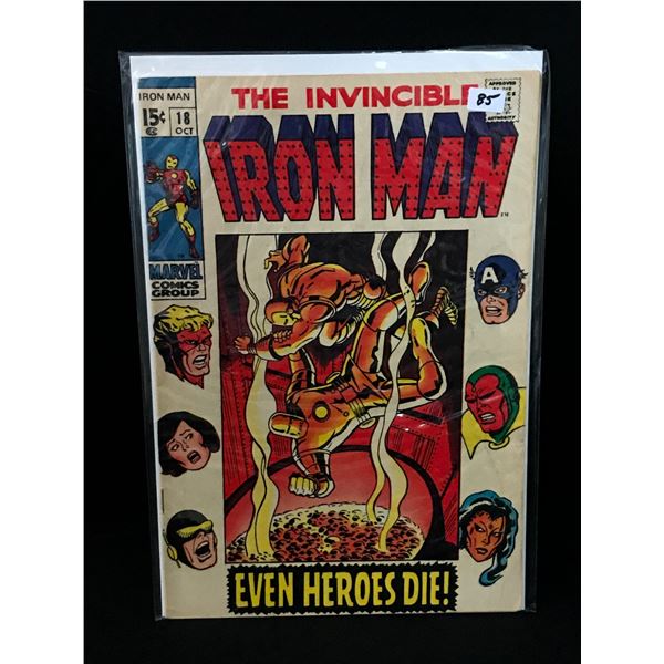 THE INVINCIBLE IRON MAN #18 - MARVEL COMICS