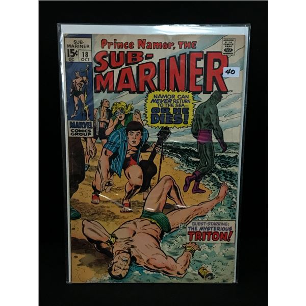 SUB-MARINER #18 - MARVEL COMICS