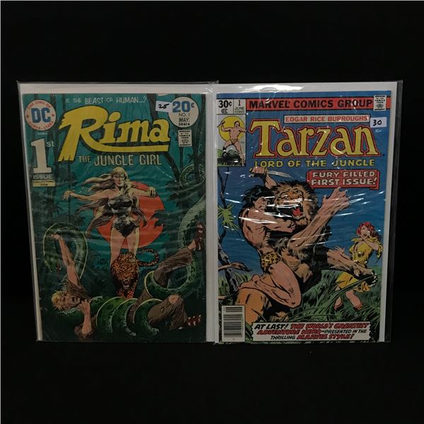 LOT OF 2 X #1 COMICS - MARVEL & DC