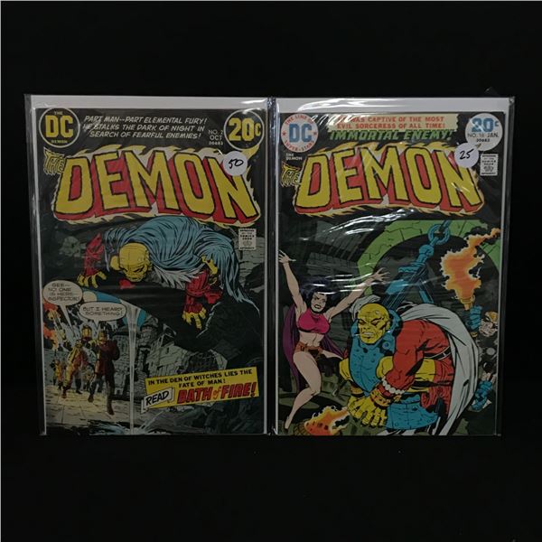 LOT OF 2 DEMON COMICS - DC COMICS