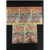 Image 1 : LOT OF 5 GIANT SIZE MASTER OF KUNG FU COMICS - MARVEL COMICS