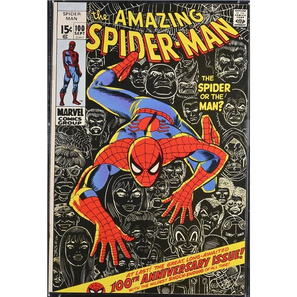 HIGH GRADE AMAZING SPIDER-MAN NO.100- MARVEL COMICS