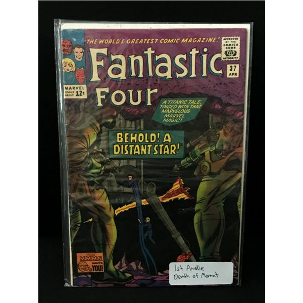 FANTASTIC FOUR #37 DEATH OF MORRAT - MARVEL COMICS