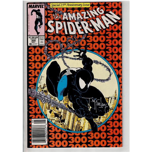 THE AMAZING SPIDERMAN NO.300 SIGNED BY TODD MCFARLANE - MARVEL COMICS