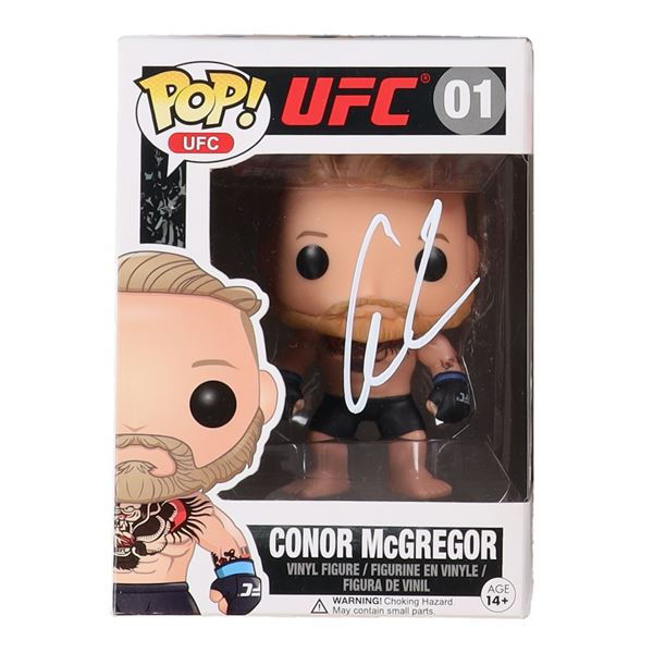 CONNOR MCGREGOR SIGNED FUNKO POP - PSA COA