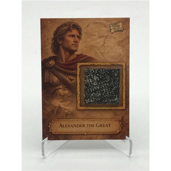 2026 PIECES OF THE PAST ALEXANDER THE GREAT FILM RELIC (SHIELD PIECE) TRADING CARD