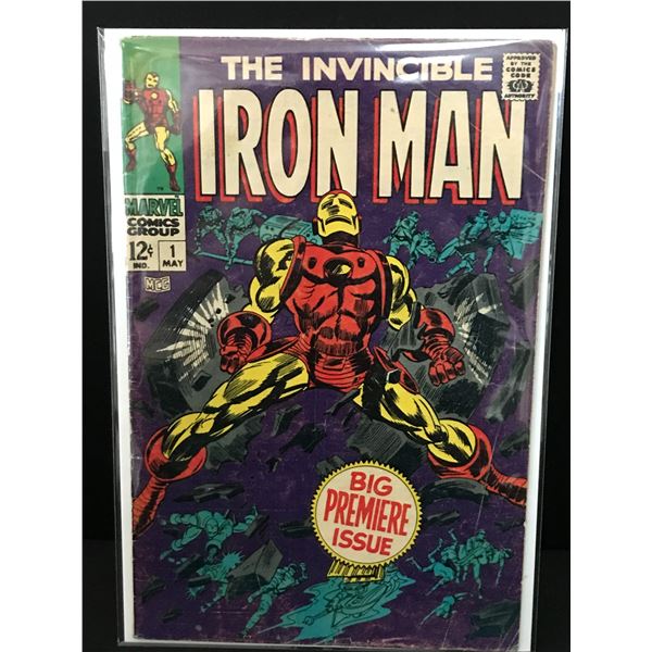 BIG KEY THE INVINCIBLE IRON MAN NO. 1 - MARVEL COMICS