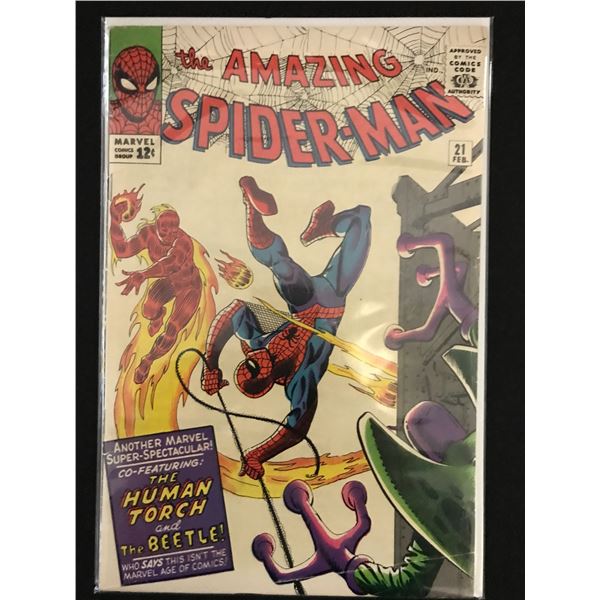 THE AMAZING SPIDERMAN #21 - MARVEL COMICS