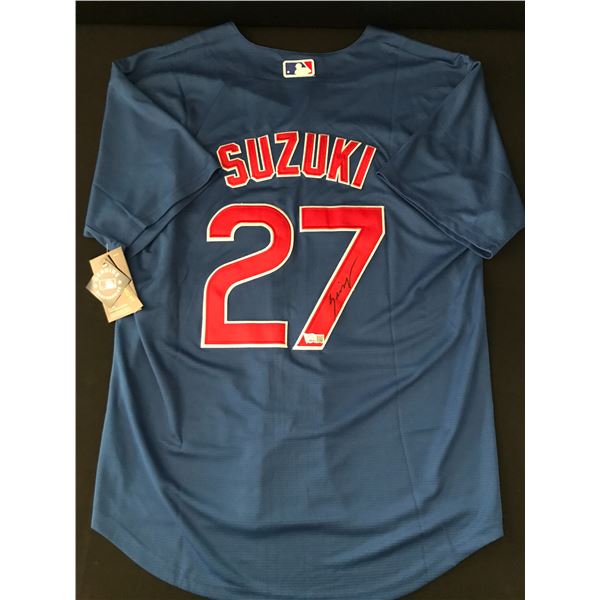 SEIYA SUZUKI SIGNED CHICAGI CUBS CUSTOM JERSEY - ACE COA