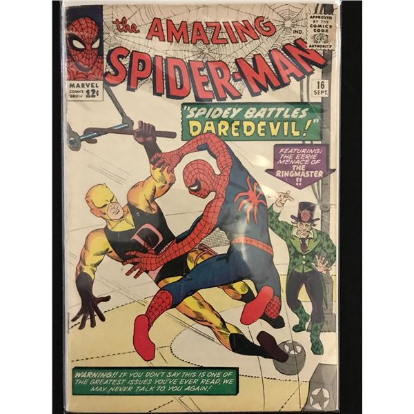 THE AMAZING SPIDERMAN #16 - MARVEL COMICS