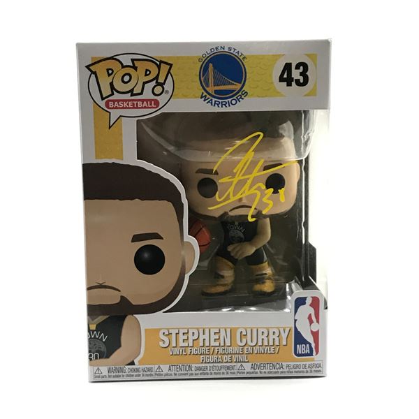 STEPHEN CURRY SIGNED FUNKO POP - ACE COA