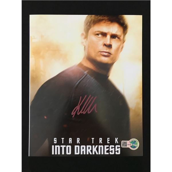 KARL URBAN SIGNED STAR TREK 8X10 - WWOC COA