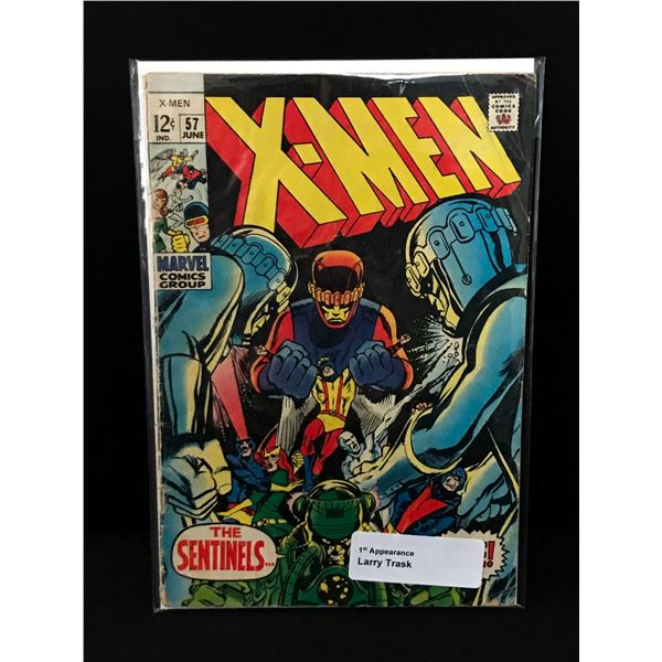 X-MEN #57 1ST APP LARRY TRASK - MARVEL COMICS