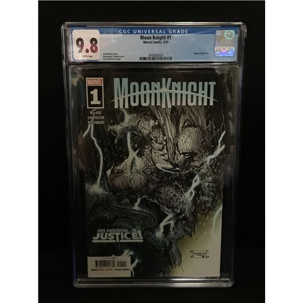 MOON KNIGHT #1 BY MARVEL COMICS - CGC GRADE 9.8