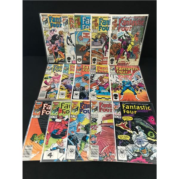 LOT OF 15 FANTASTIC FOUR COMICS - MARVEL COMICS