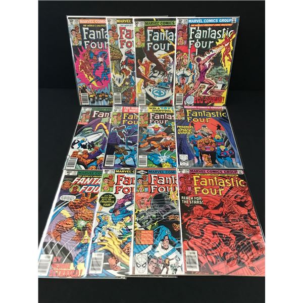 LOT OF 12 FANTASTIC FOUR COMICS - MARVEL COMICS