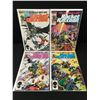 Image 1 : LOT OF 4 ROCKET RACOON COMICS #1 - #4 IN A 4 PART MINI SERIES - MARVEL COMICS