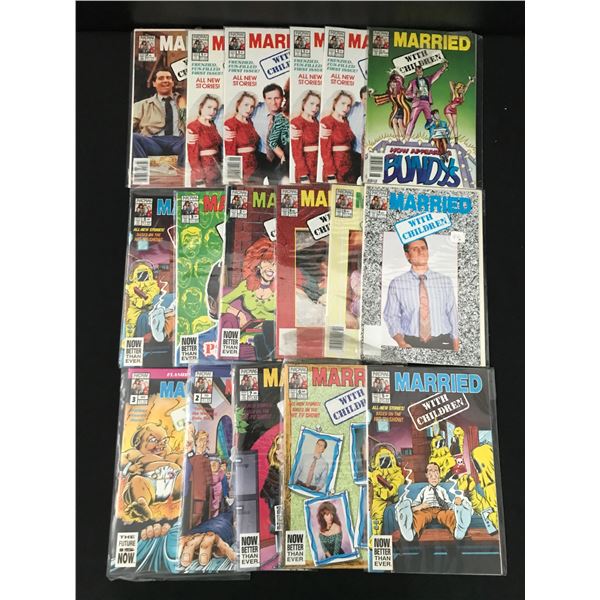 LARGE LOT OF MARRIED WITH CHILDREN COMICS - NOW COMICS