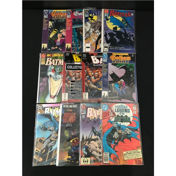 LOT OF 12 BATMAN COMICS - DC COMICS
