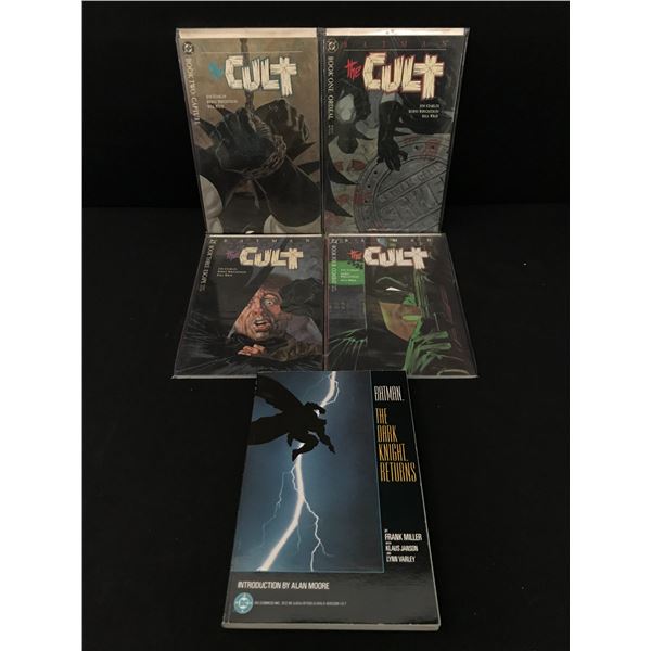 LOT OF 5 BATMAN GRAPHIC NOVELS - DC COMICS