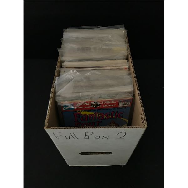 FULL BOX OF MIXED TITLE COMICS - VARIOUS PUBLISHERS