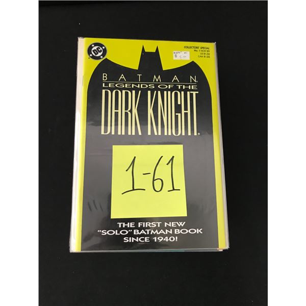 LOT OF BATMAN LEGENEDS OF THE DARK KNIGHT #1 - #61 - DC COMICS