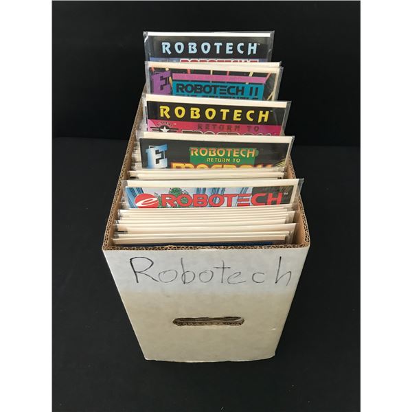 LARGE BOX OF ROBOTECH COMICS