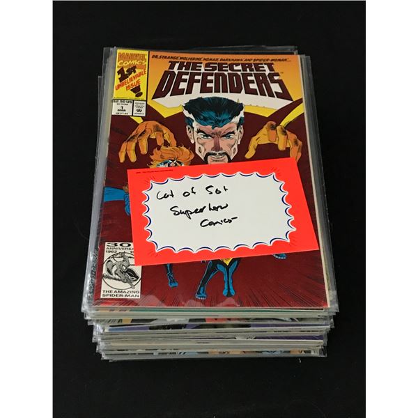 LOT OF 50+ MIXED TITLE SUPERHERO COMICS