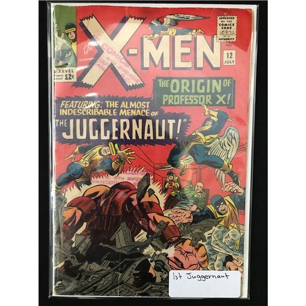 THE X-MEN 12 1ST JUGGERNAUT - MARVEL COMICS