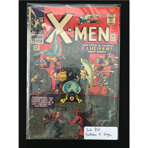 THE X-MEN #20 PROFESSOR X ORIGIN - MARVEL COMICS