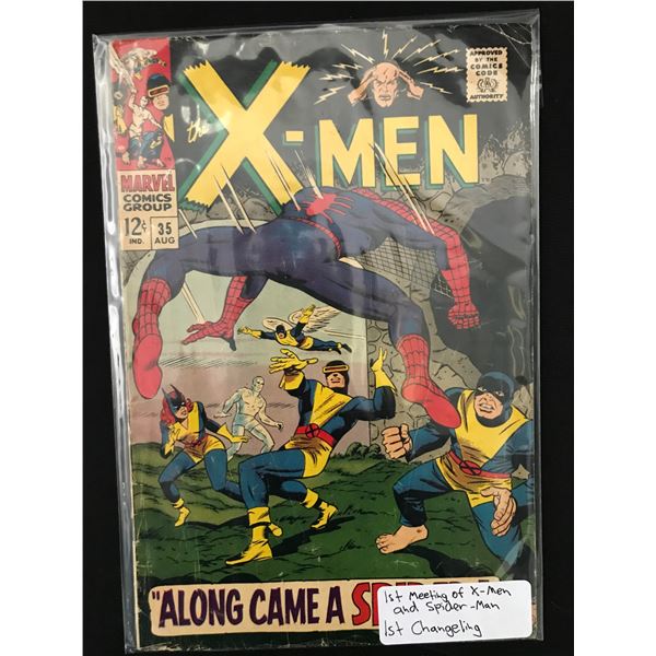THE X-MEN #35 1ST CHANGELING - MARVEL COMICS