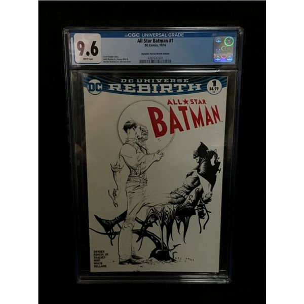 ALL STAR BATMAN #1 BY DC COMICS - CGC GRADE 9.6