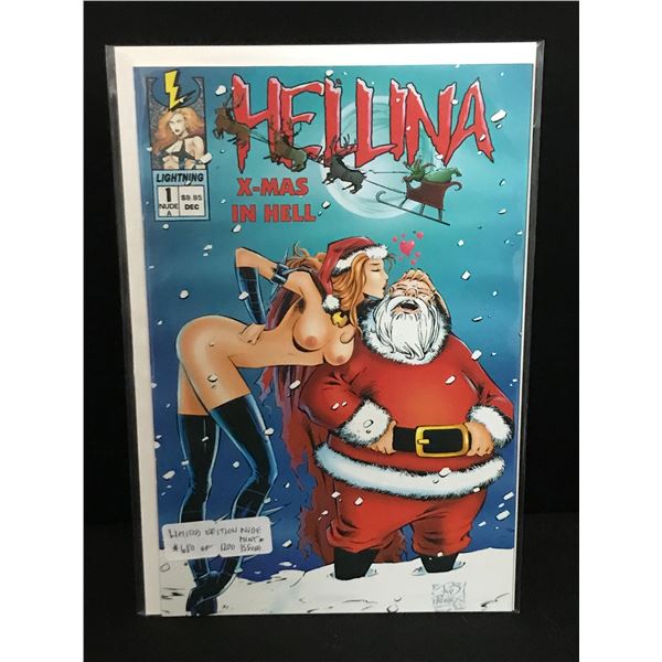 HELLINA #1 LIMITED EDITION ISSUE #680 OF 1,200 PRINT RUN - LIGHTENING COMICS