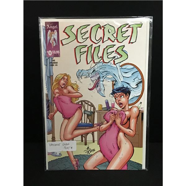 SECRET FILES #0 VARIANT COVER - ANGEL COMICS