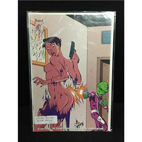 SECRET FILES THE STRANGE CASE #0 NUDE VARIANT LIMITED EDITION - ANGEL COMICS